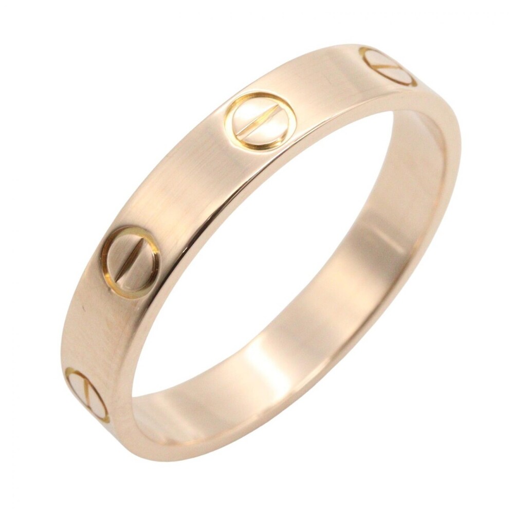 Cartier Mini Love Ring 18Kpg Pink Rose #369719C13B